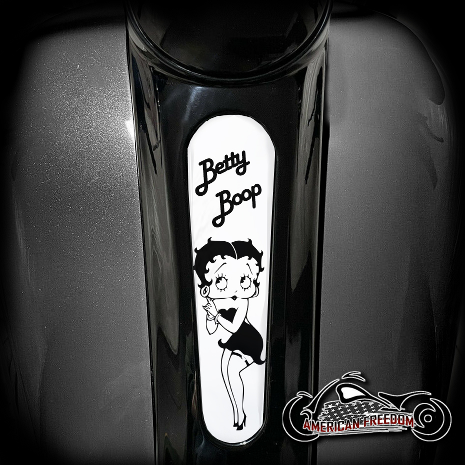 Harley 8 Inch Dash Insert - Betty Boop